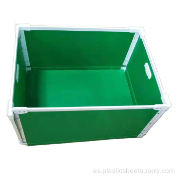 Caja de plástico corrugado PP plegable